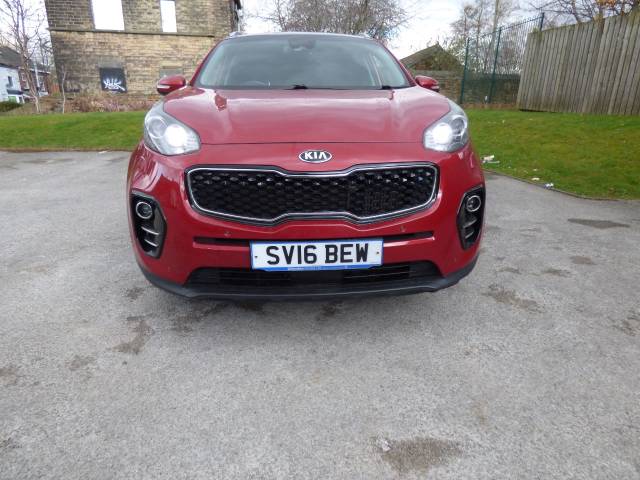 Kia Sportage 2.0 CRDi KX-4 5dr Auto Estate Diesel Red