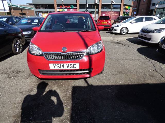 Skoda Citigo 1.0 MPI SE 5dr Hatchback Petrol Red