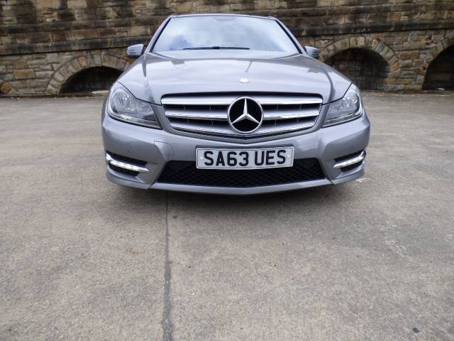 Mercedes-Benz C Class 2.1 C220 CDI BlueEFFICIENCY AMG Sport 4dr Auto Saloon Diesel Silver