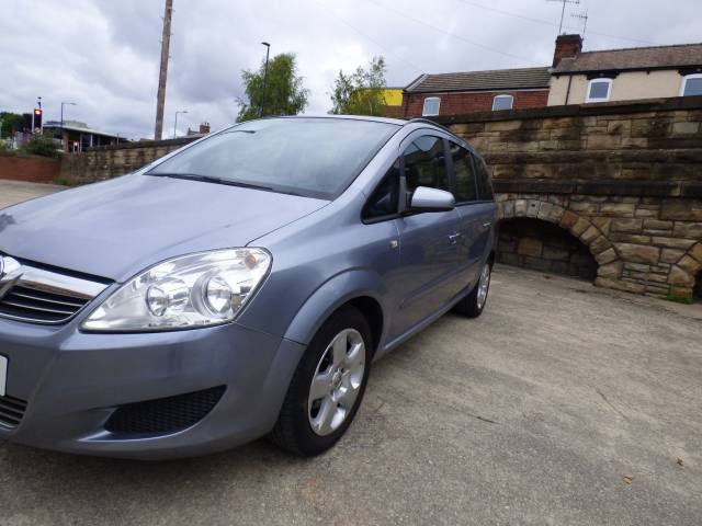 2008 Vauxhall Zafira 1.6i Exclusiv 5dr