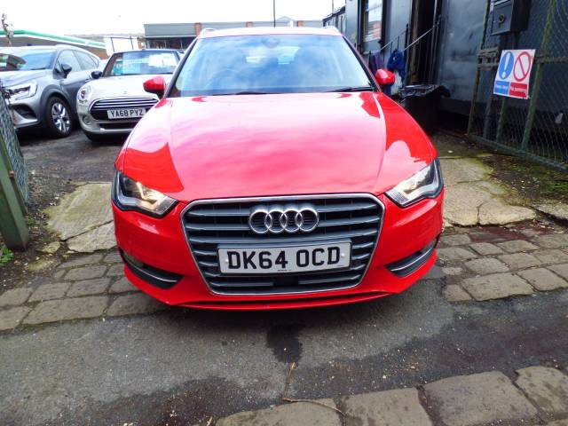 Audi A3 2.0 TDI SE 5dr S Tronic Hatchback Diesel Red